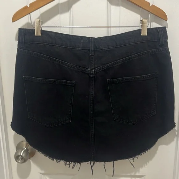 FREE PEOPLE SKY HIGH MINI SKIRT SIZE 14 BNWT - Picture 7 of 7